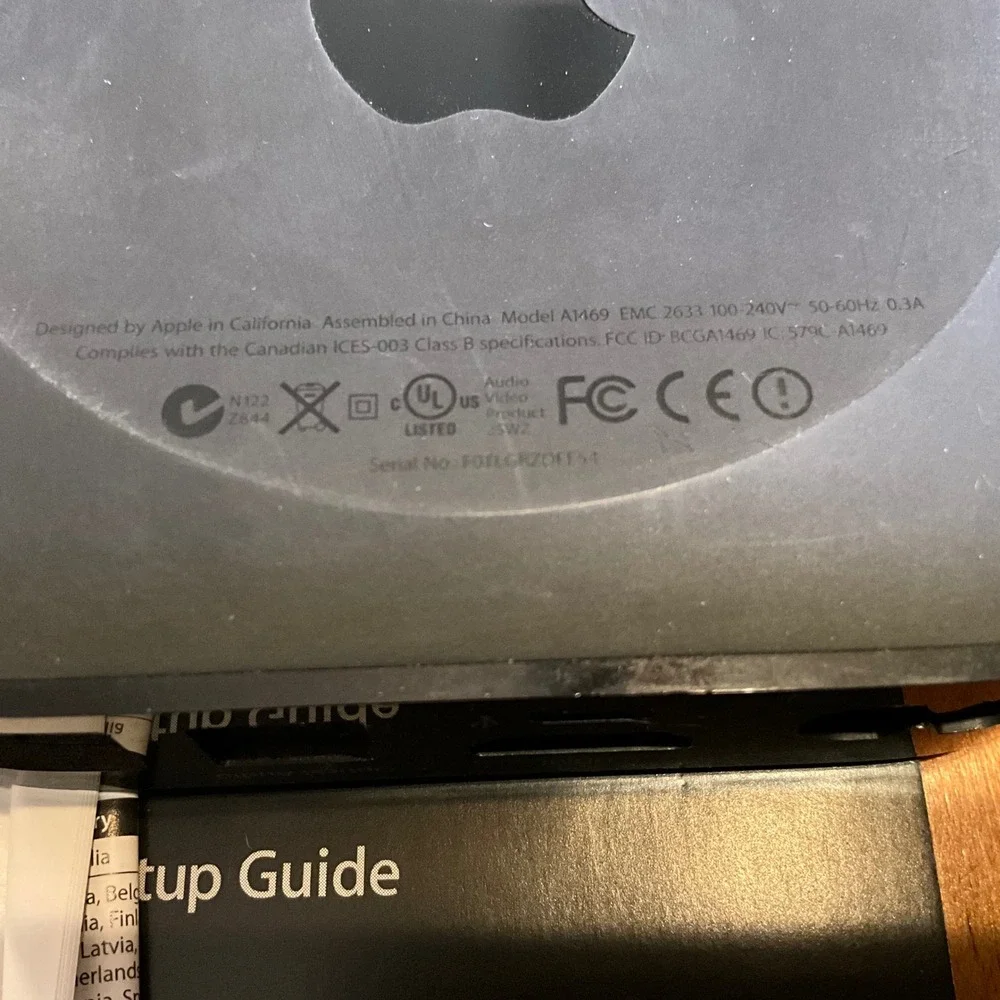 Apple TV MD199LLA 3rd Gen 32GB‎ Black Media Streamer A1469